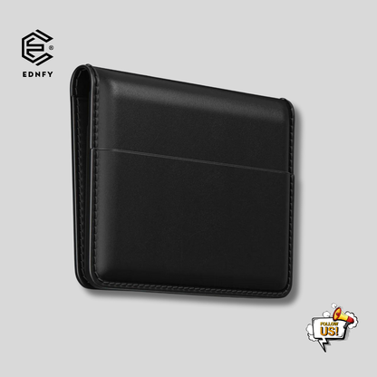 EDNFY Exclusive Handcrafted Premium Genuine Leather Super Slim Card Holder Mini Wallet