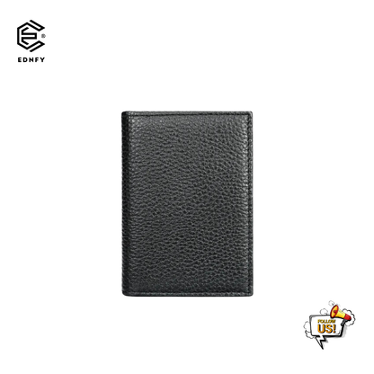 EDNFY Exclusive Handcrafted Premium Genuine Leather Super Slim Card Holder Mini Wallet