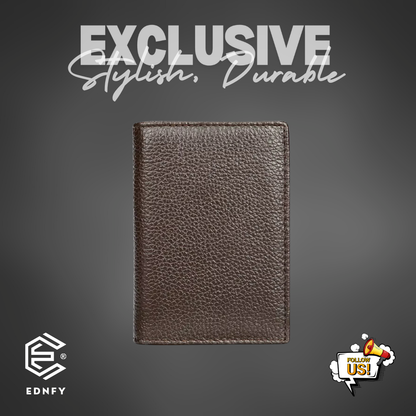 EDNFY Exclusive Handcrafted Premium Genuine Leather Super Slim Card Holder Mini Wallet