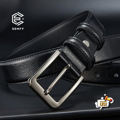 EDNFY Exclusive Handcrafted Premium Genuine Leather Belt for Men