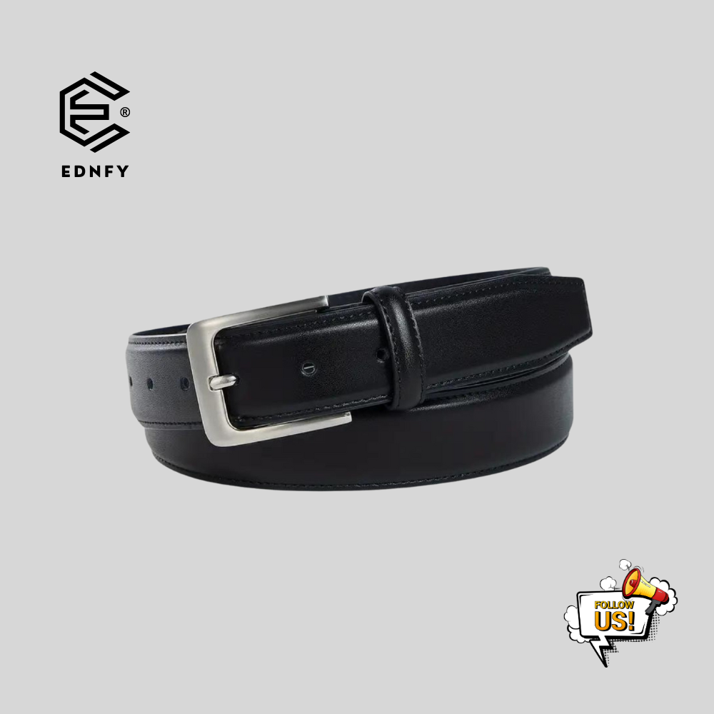 EDNFY Exclusive Handcrafted Premium Genuine Leather Belt for Men