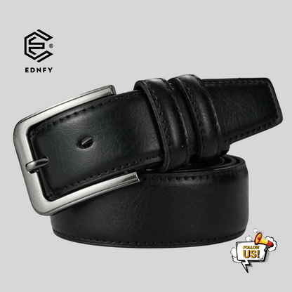 EDNFY Exclusive Handcrafted Premium Genuine Leather Belt for Men