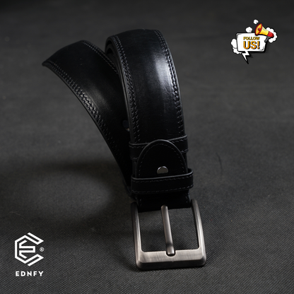 EDNFY Exclusive Handcrafted Premium Genuine Leather Belt for Men