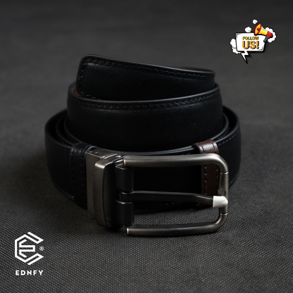 EDNFY Exclusive Handcrafted Premium Genuine Leather Belt for Men