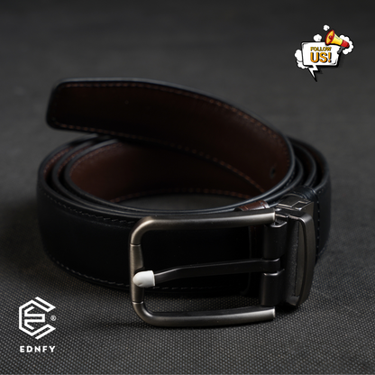 EDNFY Exclusive Handcrafted Premium Genuine Leather Belt for Men