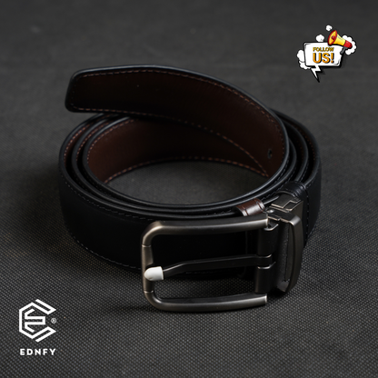 EDNFY Exclusive Handcrafted Premium Genuine Leather Belt for Men